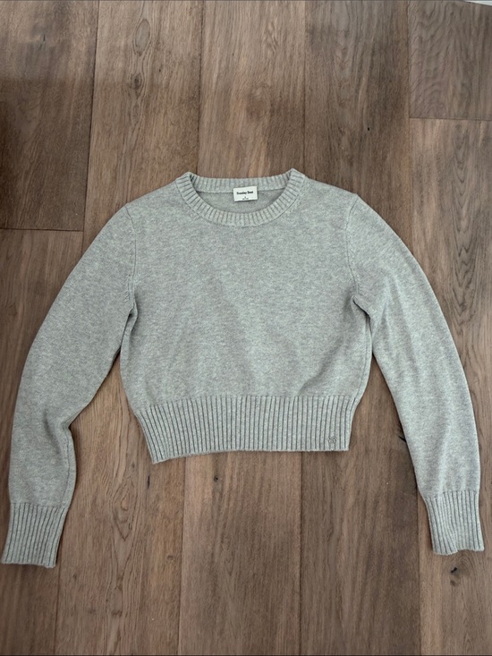 Sunday Best Sweaters - Sunday Best Light Heather Gray Crewneck Sweater